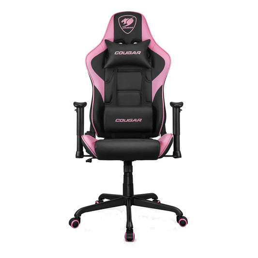 Silla Gamer Cougar Armor Elite BlackRosa Royal Ergonómica Reclinable