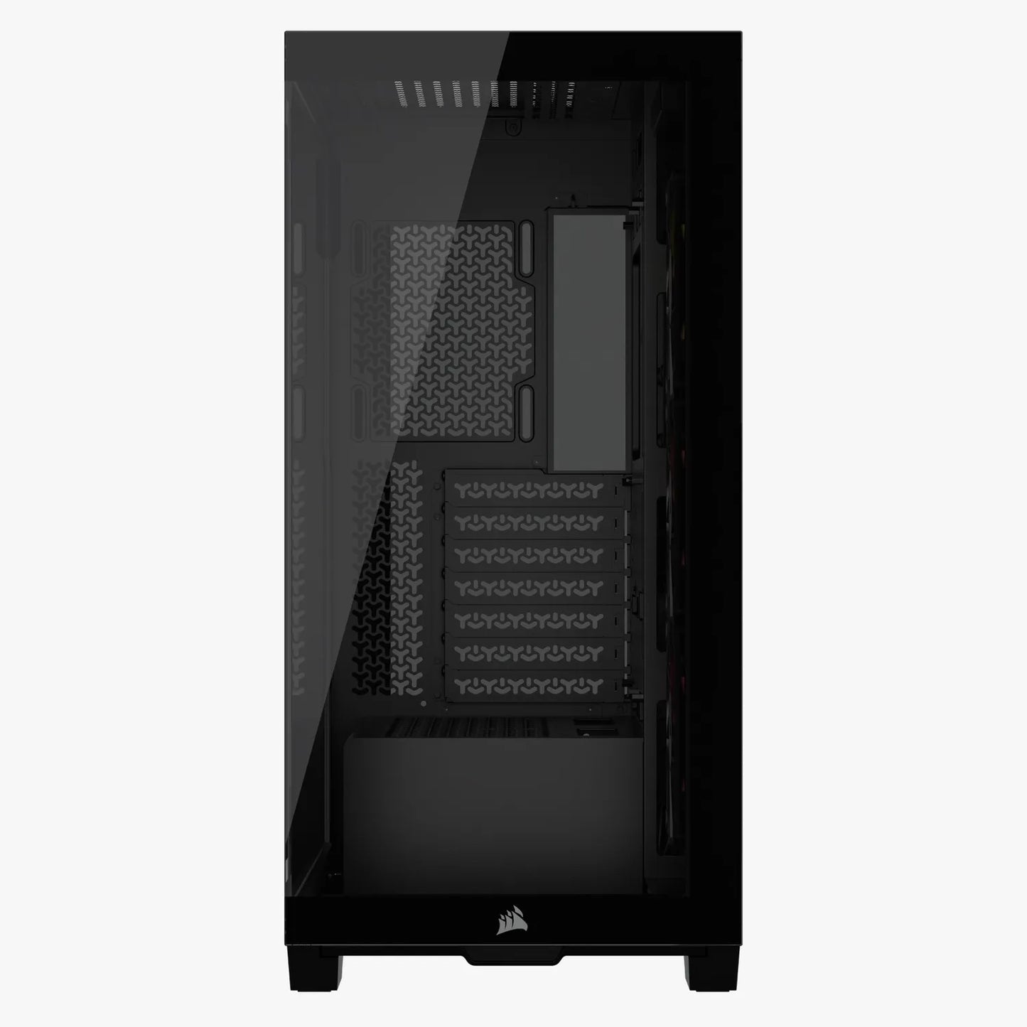 Chasis corsair 3500x RGB tempered glass mid-tower BLACK