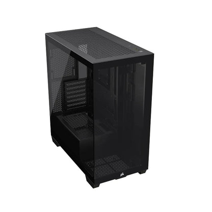 Chasis corsair 3500x RGB tempered glass mid-tower BLACK