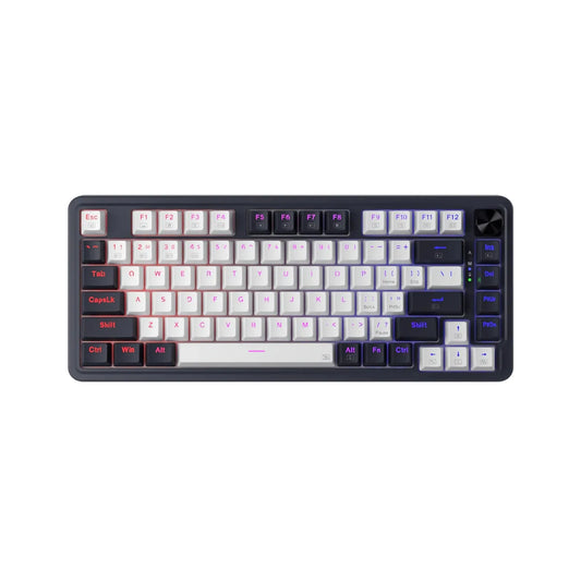 TECLADO REDRAGON UCAL PRO K673WB RGB PRO SP / BLANCO NEGRO