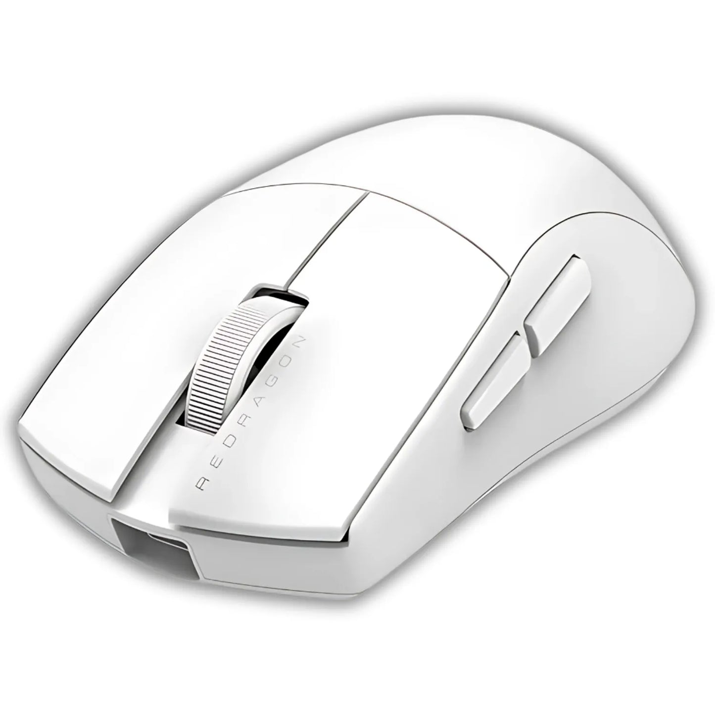 MOUSE REDRAGON KING PRO M916 1K / 5 BOTONES / 26000DPI / Blanco