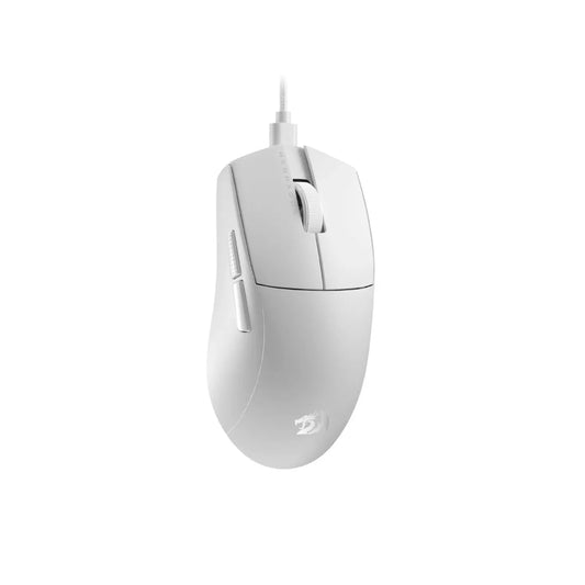 Mouse Redragon King 1k M724 / 5 Botones / 12400DPI / Blanco