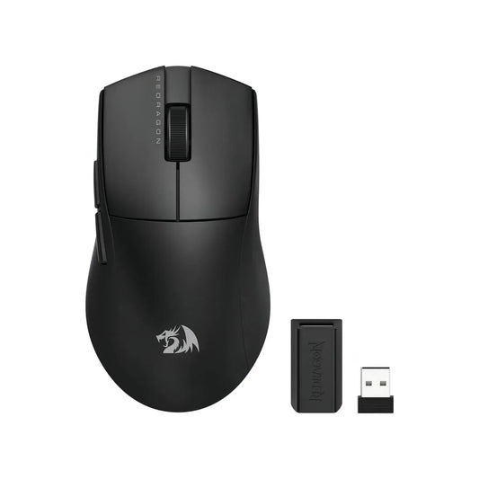 MOUSE REDRAGON KING PRO M916 1K / 5 BOTONES / 26000DPI / NEGRO