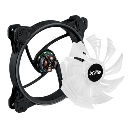 COOLER XPG HURRICANE 140 ARGB BLACK | VENTILADOR PREMIUM 140MM | ALTO FLUJO DE AIRE